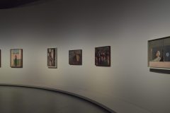  Vista dell'installazione dell'esposizione "Mark Rothko"