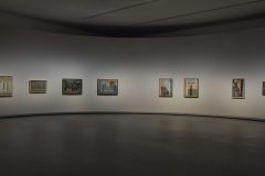  Vista dell'installazione dell'esposizione "Mark Rothko"
